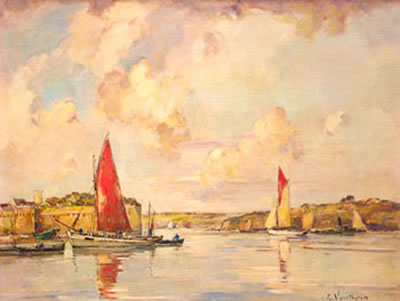 Sample artwork by Ernest Germain Vauthrin (1878 - 1949), known for painting - View similar artists and auction records