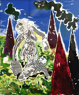 Sample artwork by Pierre Gauthiere (Born 1958), known for paintings - View similar artists and auction records
