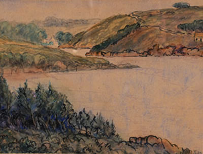 "Bord de rivière synthétiste" by Fernand Jobert - Auction record, sale price, and art valuation. Compare with similar artists and explore comparable artworks.