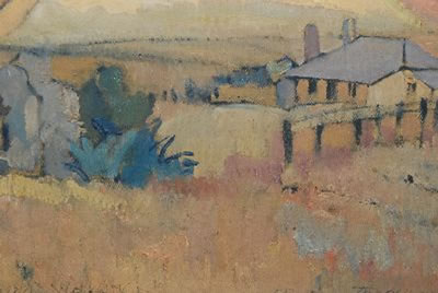 Cottage at Port Willunga by Horace Hurtle Trennery - Auction record, sale price, and art valuation. Compare with similar artists and explore comparable artworks.