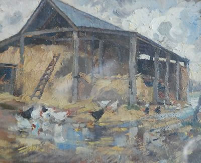 The Barn - Wet Day