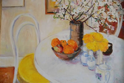Sample artwork by June Colligan (Born 1934), known for painting - View similar artists and auction records