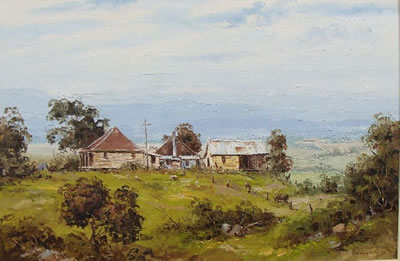 Camberwarra Farm by John Hingerty - Auction record, sale price, and art valuation. Compare with similar artists and explore comparable artworks.