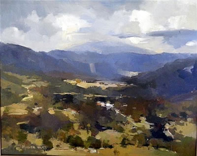 Bright Valley, Victoria by Maxwell Wilks - Auction record, sale price, and art valuation. Compare with similar artists and explore comparable artworks.