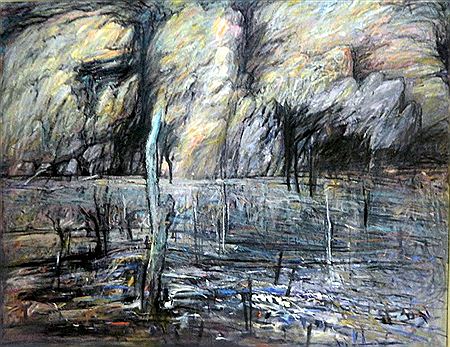 Burnt Landscape, Dusk