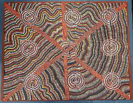 Seed Storage by Jimmy Robertson Tjampitjinpa - Auction record, sale price, and art valuation. Compare with similar artists and explore comparable artworks.