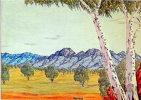 MacDonnell Ranges Landscape