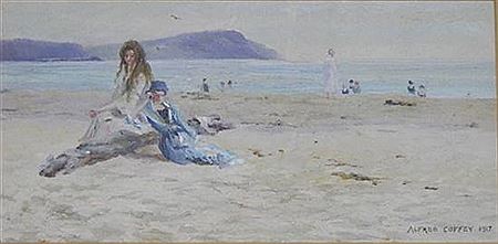 Palm Beach 1917 by Alfred Coffey - Auction record, sale price, and art valuation. Compare with similar artists and explore comparable artworks.