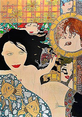 Sample artwork by Sophie Stampfer (Born 1962), known for painting - View similar artists and auction records