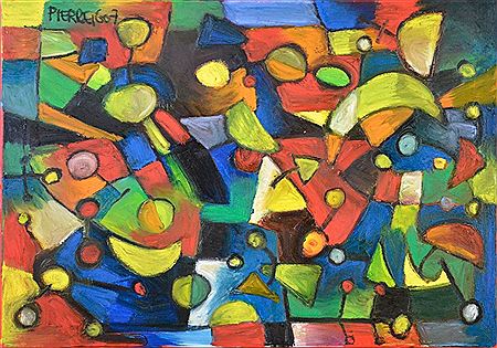 LES DEUX LUNES II by Gilles Pierre - Auction record, sale price, and art valuation. Compare with similar artists and explore comparable artworks.