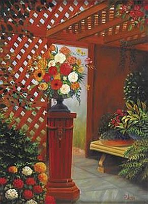 LA VERANDA FLEURIE by Vilmos Paksi - Auction record, sale price, and art valuation. Compare with similar artists and explore comparable artworks.