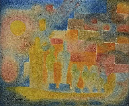BATEAU SUR LE NIL by Andre Leonard - Auction record, sale price, and art valuation. Compare with similar artists and explore comparable artworks.