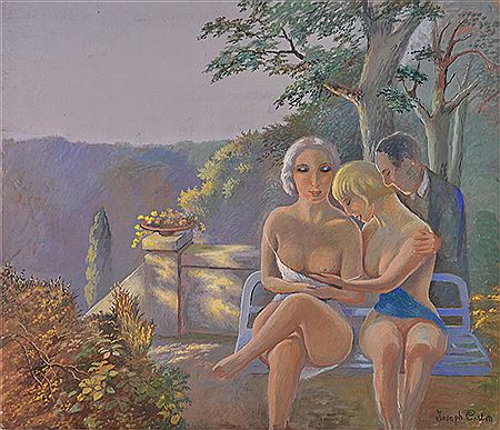 Sample artwork by Joseph Carton (1866 - 1944), known for painting - View similar artists and auction records