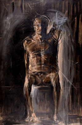 Sample artwork by Ofer Lellouche (Born 1947), known for painting and sculpture - View similar artists and auction records