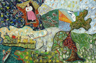 Sample artwork by Valery Tetradze (Born 1981), known for painting - View similar artists and auction records