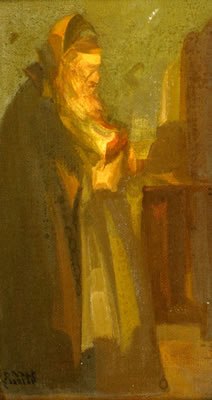 Rabbi in the Synagogue