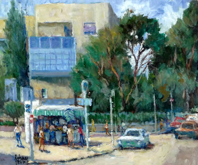 Tel Aviv by Jehuda Rodan - Auction record, sale price, and art valuation. Compare with similar artists and explore comparable artworks.