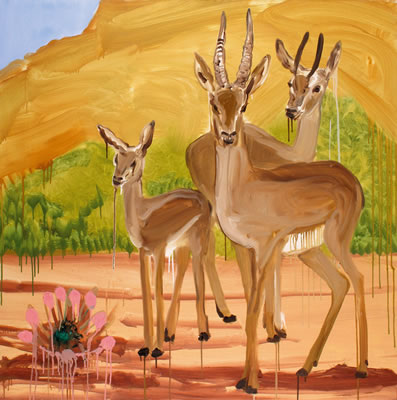 Deer in the Landscape