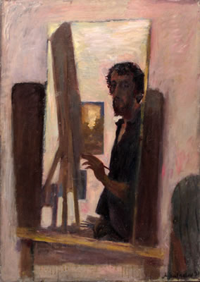 Self-Portrait in the Studio