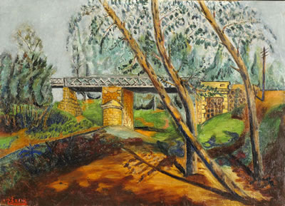 Landscape with Bridge