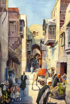 Figures in Jerusalem