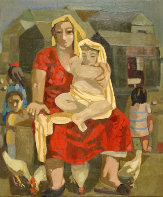 A Woman and Her Son in a Ma'abara by Leo (Lior) Roth - Auction record, sale price, and art valuation. Compare with similar artists and explore comparable artworks.