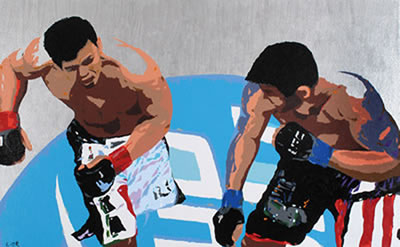 Battle by Lior Ron - Auction record, sale price, and art valuation. Compare with similar artists and explore comparable artworks.