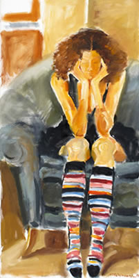 Sophie in Socks
