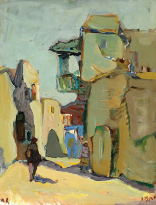 A Figure in Jaffa