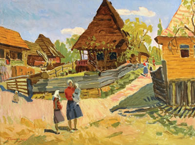 Figures in the Village