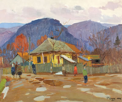 Village with Farmers