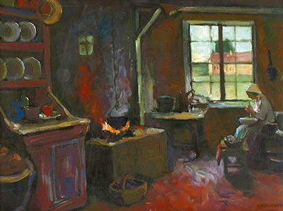 Interior of a Farmhouse