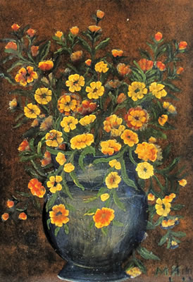 Flowers by Moshe Elnatan - Auction record, sale price, and art valuation. Compare with similar artists and explore comparable artworks.