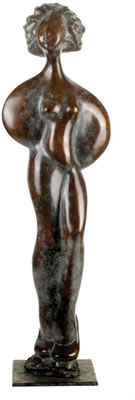 A Woman in the Wind by Dahan Doron - Auction record, sale price, and art valuation. Compare with similar artists and explore comparable artworks.