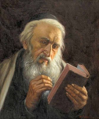 A Jew Studying Torah