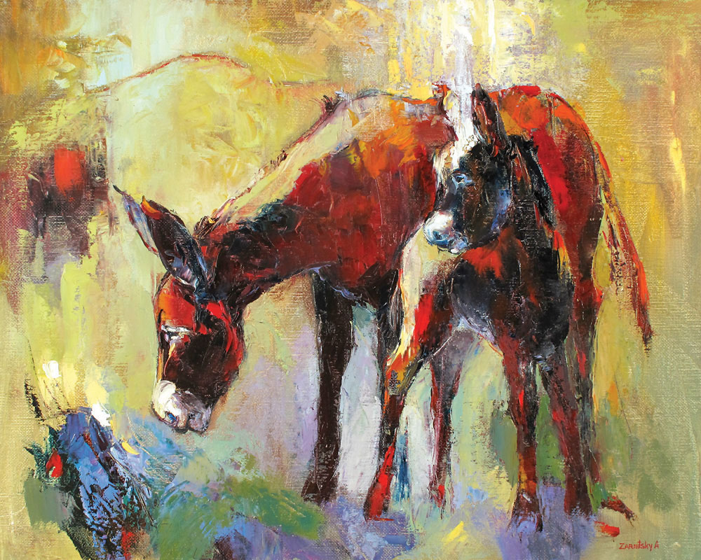 Desert by Anna Zarnitsky - Auction record, sale price, and art valuation. Compare with similar artists and explore comparable artworks.