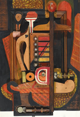 Sample artwork by Michael Druks (1940 - 2022), known for painting and sculpture - View similar artists and auction records
