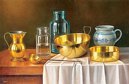 Still Life with Bottles