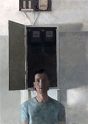 Portrait of Daniel Enkaoua: Self-portrait