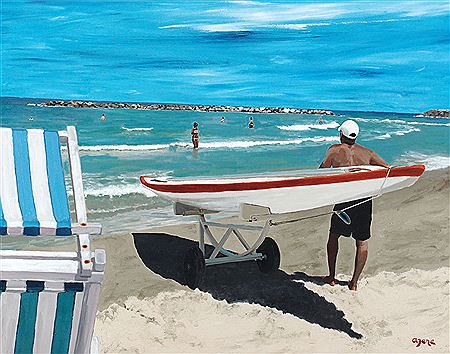Hasake on Tel Aviv Beach