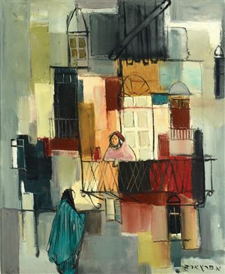 Woman at the window