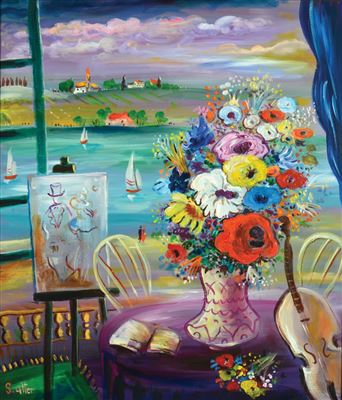 Flowers on the table