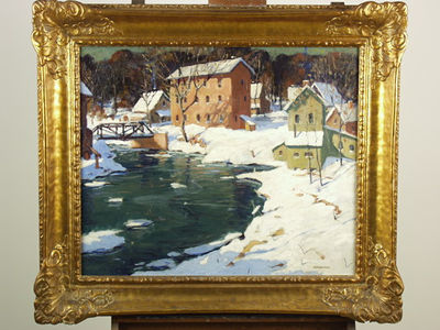 The Village in Winter