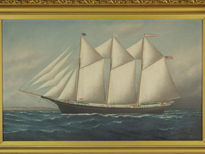 'Helena' Three-masted Staysail Schooner