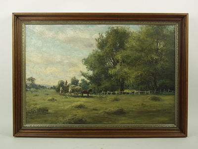 Men Haying in the Field