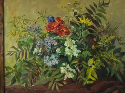 Floral still life by Erika von Kager - Auction record, sale price, and art valuation. Compare with similar artists and explore comparable artworks.