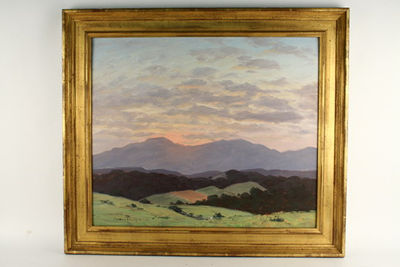 California Hillside Sunset