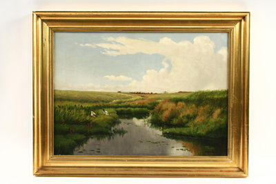 Sample artwork by Alfred Larsen (1860 - 1946), known for painting - View similar artists and auction records