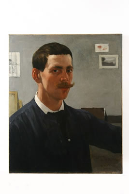 Portrait of Joseph Rodefer DeCamp: SELF-PORTRAIT OF JOSEPH DECAMP