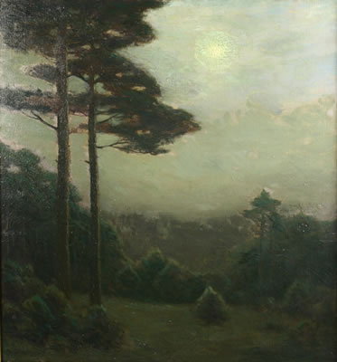 MYSTIC MOONLIGHT by Charles Warren Eaton - Auction record, sale price, and art valuation. Compare with similar artists and explore comparable artworks.
